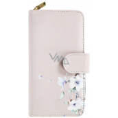 Albi Original Wallet large Pink flower 19 x 9,5 x 3 cm