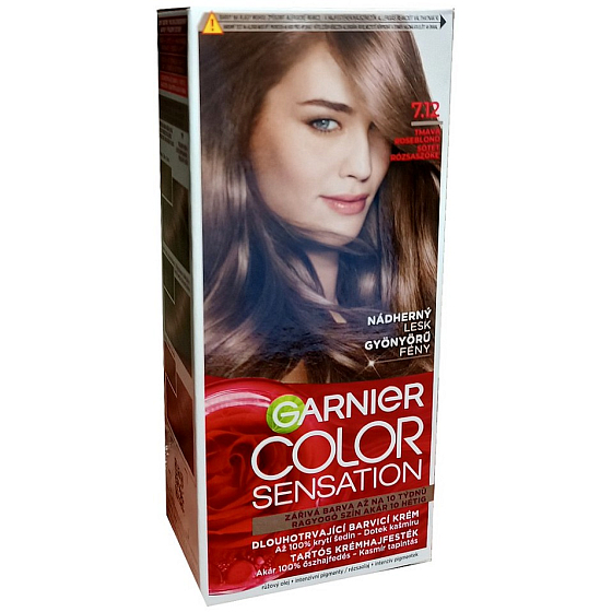 Garnier Color Sensation hair color 7.12 Dark roseblond - VMD parfumerie ...