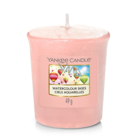 Yankee Candle Watercolour Skies - Watercolour Sky scented votive candle 49 g