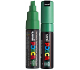 Posca Universal acrylic marker with wide, cut tip 8 mm Green PC-8K