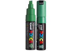 Posca Universal acrylic marker with wide, cut tip 8 mm Green PC-8K