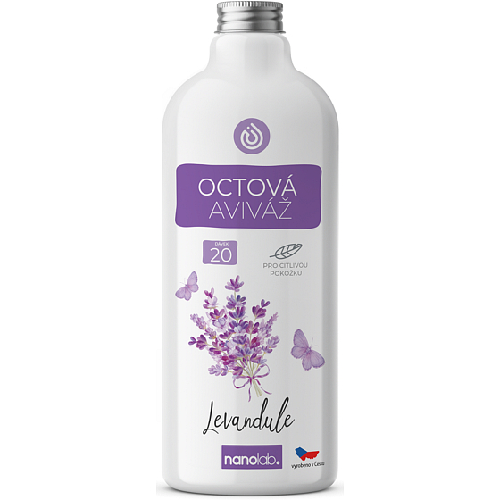 Nanolab Lavender true vinegar fabric softener 20 doses 1 l