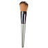 Cosmetic brush with synthetic bristles for powder 17 cm