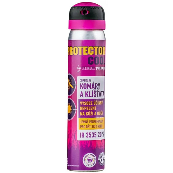 Predator Protector Cool tick and mosquito repellent spray for children 90 ml