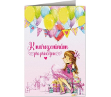 Nekupto Birthday Card For a Princess 115 x 170 mm