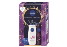 Nivea Pearl & Beauty Black antiperspirant spray 150 ml + Nivea Diamond shower gel 250 ml + Nivea cream 30 ml, cosmetic set for women