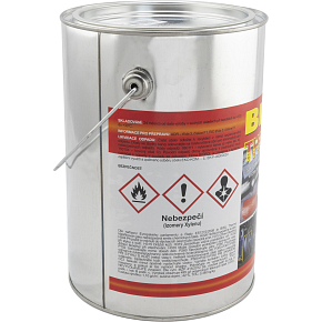 Bisil Thermo heat-resistant paint 700 °C, 0199 black, 3.5 kg
