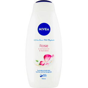 Nivea Rose & Almond Oil shower gel, 750 ml