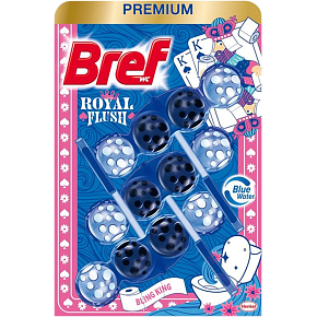 Bref WC Bling King, WC balls, 3 × 50 g