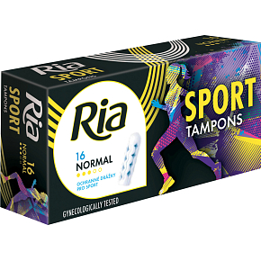 Ria Sport Normal, tampons, 16 pcs
