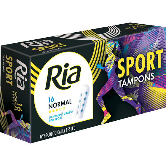 Ria Sport Normal, tampons, 16 pcs