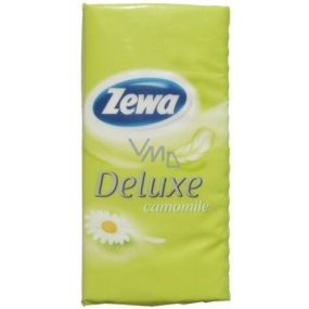 Zewa Deluxe Camomile perfumed paper handkerchiefs 1 piece