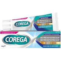 Corega extra strong flavorless denture adhesive cream 40 g