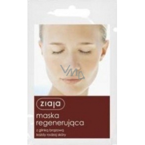 Ziaja Brown Clay Regenerating Facial Mask All Skin Types 7 ml