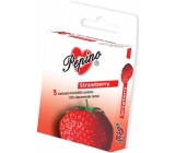 Pepino Strawberry Natural Latex Condom 3 Pieces