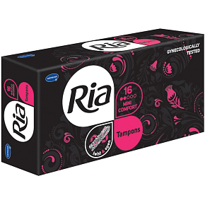 Ria Mini, tampons, 16 pcs