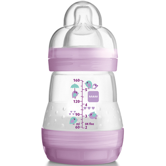 I have an Anti-Colic feeding bottle, silicone soft nipple, various colors, 0+ months, 160 ml