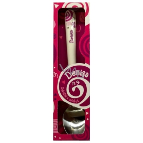 Nekupto Twister Spoon named Denisa pink 16 cm