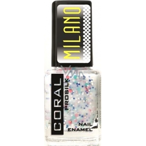 Delia Cosmetics Milano Coral Prosilk Nail Enamel nail polish M04 11 ml