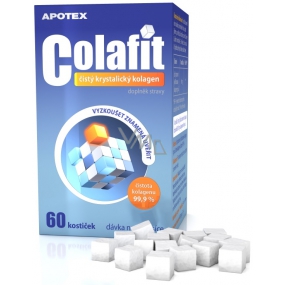 Apotex Colafit pure crystalline collagen dietary supplement 60 cubes