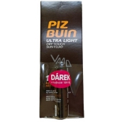 Piz Buin Ultra Light SPF15 ultra light moisturizing tanning fluid 150 ml + SPF30 lip balm 4.9 g, duopack