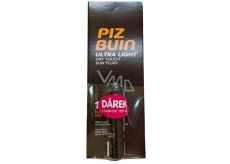 Piz Buin Ultra Light SPF15 ultra light moisturizing tanning fluid 150 ml + SPF30 lip balm 4.9 g, duopack