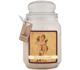Bohemia Gifts & Cosmetics Na křídlech andělů dárková vonná svíčka ve skle doba hoření 105 -120 hodin 510 g