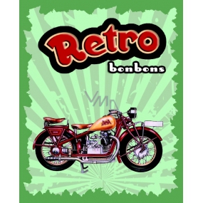 Bohemia Gifts Retro Motorbike candies with menthol flavor in a box of 30 g