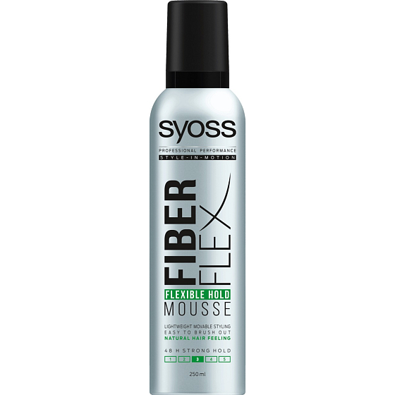 Syoss Fiberflex Hold strong fixation foam hardener 250 ml