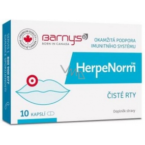 Barnys HerpeNorm intensive care for your lips 10 cps capsules