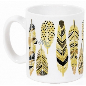 Albi Espresso Mug Feathers on white 100 ml