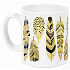 Albi Espresso Mug Feathers on white 100 ml