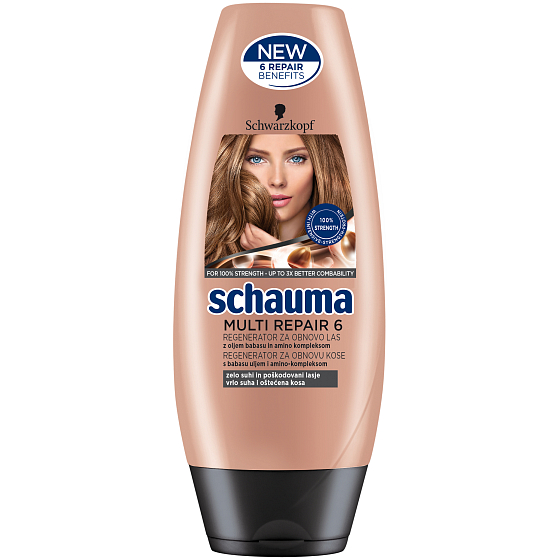 Schauma Multi Repair 6 regenerating balm for very dry and damaged hair 200 ml