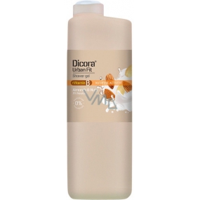 Dicora Urban Fit Vitamin B Almonds & Nuts shower gel for dry skin 400 ml