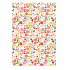 Ditipo Gift wrapping paper 70 x 200 cm delicate colored flowers