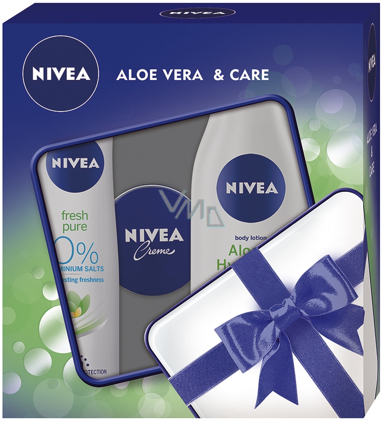 Nivea Aloe Hydration Light Body Lotion 250 ml + Fresh Pure Deodorant