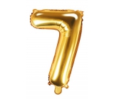 Inflatable balloon number 7, 35 cm foil