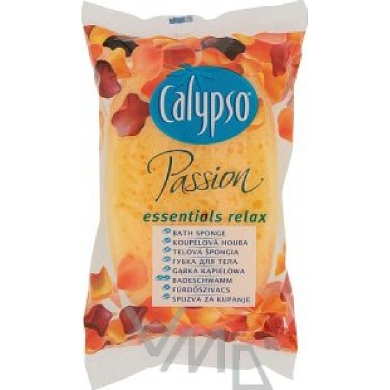 Calypso Passion Essentials Relax bath sponge various colors 1 piece