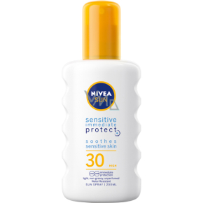 Nivea Sun Sensitive SPF 30 Spray for Sunbathing, 200 ml