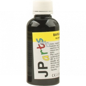 JP arts Paint for textiles on light materials, basic shades 12. Black 50 g
