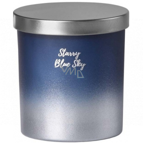 Emocio Starry Blue Sky - Starry blue sky scented candle glass with tin lid 80 x 90 mm