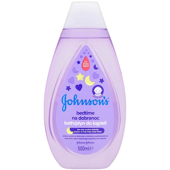 Johnson & Johnson Baby Bedtime Goodnight Bath Foam for children 500 ml