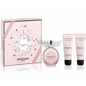 Rochas Mademoiselle Rochas eau de parfum 50 ml + shower gel 50 ml + body lotion 50 ml, gift set for women