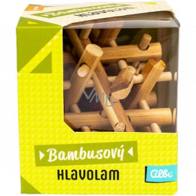 Albi Cerebellum Bamboo puzzle Hedgehog 8,2 x 8,2 x 9 cm