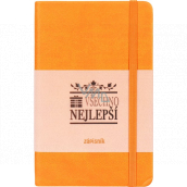 Albi Gift journal pad medium orange Happy Birthday 11 x 17 cm
