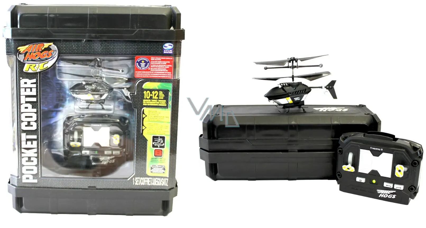 RC Air Hogs Pocket Copter mini helicopter 9 x 6 cm, recommended age 10