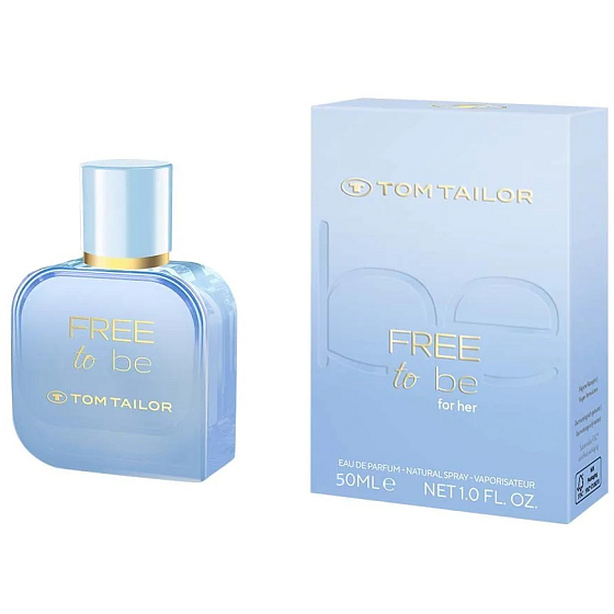 Tom Tailor Free to be for Her Eau de Parfum for women 50 ml