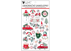 Christmas foam stickers Christmas 14,5 x 25 cm