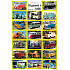 Arch Sticker Decoration Legends 4 Legendary Cars VW Vans 17 x 24,5 cm