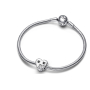 Charm Sterling Silver 925 Heart-Shaped House This is Our Happy Place, Family Bracelet Bead